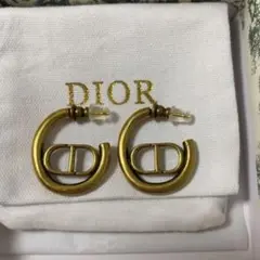 dior フープピアス