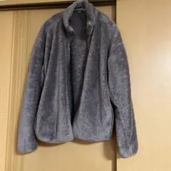 ユニクロファーリーフリースフルジップジャケットLサイズ