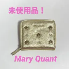 ❤️美品！未使用品！Mary Quant 二つ折り財布 金運爆上がりゴールド財布！