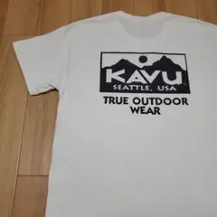 KAVU カブー トゥルーロゴTシャツ