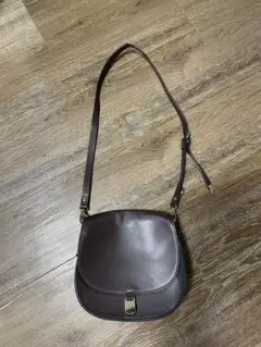 COCODEAL:ブラウンショルダーバッグ