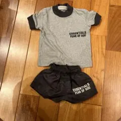 ESSENTIALS Tシャツとショートパンツセット 100cm