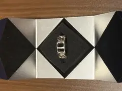 Dior シルバー チェーンリング 箱付き