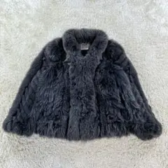 Saga Fox ファー ジャケット グレー 毛皮 コート サガフォックス