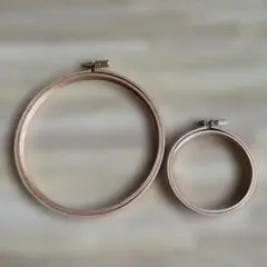 美品　まとめ売り　刺繍枠　8cm 15cm