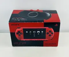 ほぼ新品 PSP3000 バリューパック レッド ブラック 赤 黒 ポータブル