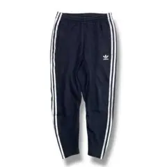 adidas アディダス トラックジャージ 黒白M サルエル トレフォイルロゴ