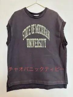 チャオパニック　ノースリーブ　Tシャツ　フリーサイズ　即日発送　最終値下げ