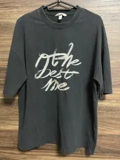 H&M ロゴ　ビッグ　Tシャツ　サイズS