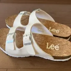 Lee フットベッドサンダル ホワイト