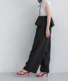 coca フリルオールインワン サロペットパンツ M 新品