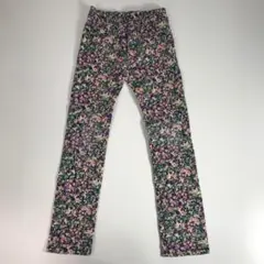 子供服 130㎝ ラゲッド ワークススキニーパンツ 花柄 F1A316