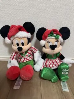 ディズニーストア 2023 限定ぬいぐるみ　ミッキー＆ミニー