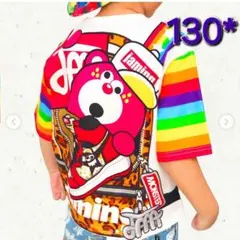 43. size 130* 新品JAMレインボー Tシャツ