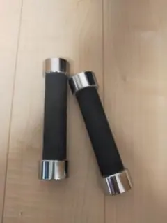 1kg ダンベル シルバー　セット