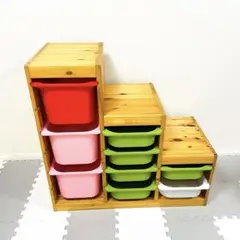 IKEA トロファスト　階段　木製　ボックス付き