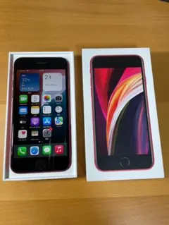 Apple iPhone SE (第2世代) RED 64GB simフリー