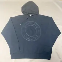BURBERRY ロゴクラフィック カシミア フーディー