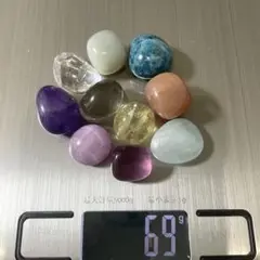 天然石 ミニタンブル 10個セット