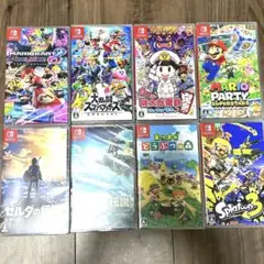 Nintendo Switchソフト12本/DSソフト15本まとめ売り Nintendo Switch ソフト8本 新品未開封 - メルカリ