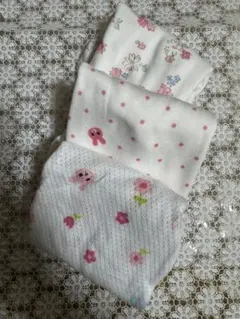 ミキハウス(ホットビスケット)ロンパース肌着3枚セット