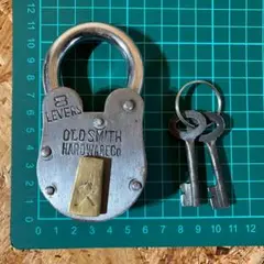 特大でアンティークなクマ型南京錠（英国製？　約１７㌢×１１㌢×４㌢／１５５０㌘） 2025年最新】南京錠 鍵 アンティーク熊くまの人気アイテム