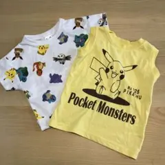 ポケットモンスター ピカチュウ タンクトップ セット　95