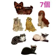 新品　アニマルヘアクリップ　犬　猫　ヘアアクセサリー　ねこ　いぬ　ネコ