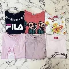 トップス　Tシャツ　100cm 6点セット　まとめ売り　女の子　キッズ