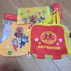 アンパンマン ナップザック 赤と黄色