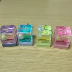 すみっコぐらし 光るウォーターキーホルダー 4個まとめ売り