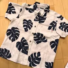 美品アロハシャツ　かりゆしウェア　Coconut Juice 半袖　結婚式