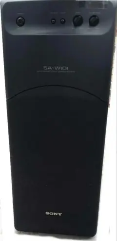 ★SONY　SA-W101 アンプ内蔵ウーファー Yahoo!オークション - SONY サブウーファー スピーカー SA-W101
