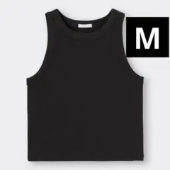 GU　アメリカンスリーブタンクトップ　Mサイズ　ブラック