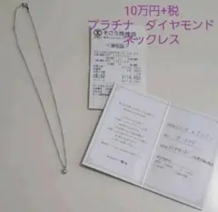 ダイヤモンド　ネックレス　検　ティファニー　カルティエ　4℃　ソーイ　アガット
