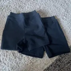 黒のスウェットハーフパンツ 100cm ２枚