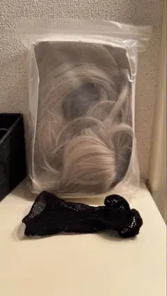 プラチナブロンド ストレートウィッグ