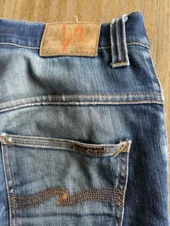 nudie jeansヌーディー　メンズダメージジーンズ　デニム