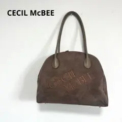 未使用 セシルマクビー トートバッグ ボストンバッグ ショルダーバッグ ブラウン