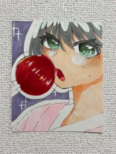 アニメスタイル 水彩イラスト