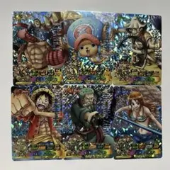 ワンピース 麦わらの一味 6枚セット