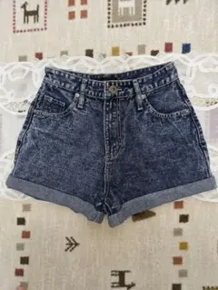 GORGE ダークブルー ハーフパンツ　ダメージタイプ　Lサイズ
