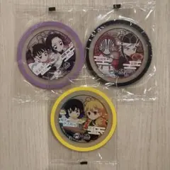 鬼滅の刃 くら寿司　ラバーコースター 3種　セミコンプリート