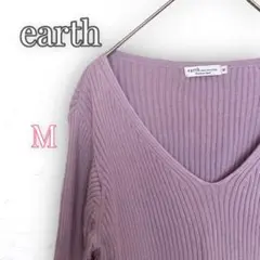 【M】earth musicu0026ecology トップス Vネック レディース