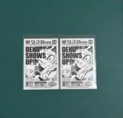 僕のヒーローアカデミア ヒロアカ 原画展 入場特典 緑谷出久