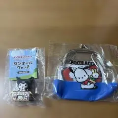 バラ売り不可！【新品未使用】サンリオ　ダンボールウォッチ&がま口ポーチ