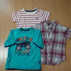 110cm半袖　POLO　EASTBOY oshkosh ３枚まとめ売り