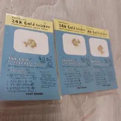 PONY BROWN 24K Gold Sticker