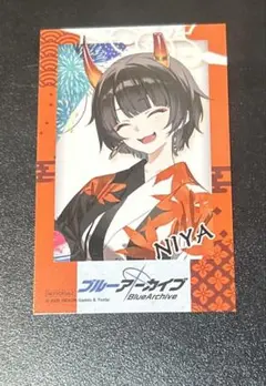 まねきねこ　コラボ　ブルーアカイブ　フォトカード