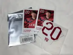 船橋祐20番 ステッカー フォトカードセット